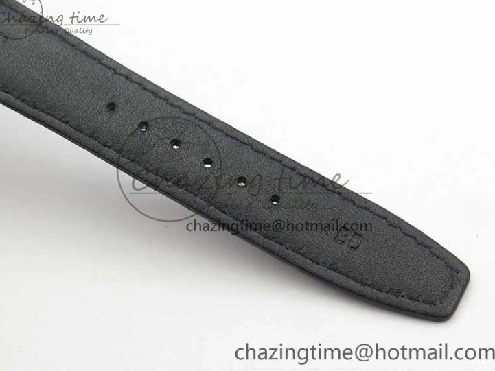 MIROTIME 0505 Portuguese Real PR Real Annual Calendar IW503502 ZF 1:1 Best Edition Black Dial Steel Markers on Black Leather Strap A StreetReady 7134